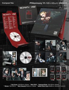 P1Harmony 9º Mini Álbum [UNIQUE] (Versión Compacta) Álbum Oficial de Kpop Coreano en CD - Product Image 6