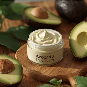 Crema Hidratante de Aguacate y Aloe Vera con Vitamina E y Ácido Kójico, Vegana, Cruelty-Free, Marca Privada para Uso Doméstico - Product Image 3
