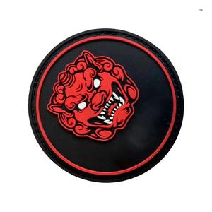 Custom Logo 3D PVC <b>Patch</b> | <b>Sew</b>-<b>On</b> Rubber Brand Label for Denim Jackets & Travel Bags | Factory Direct Supply - Product Image 3