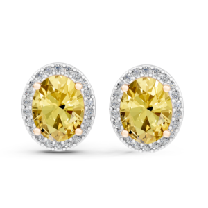 Boucles d'oreilles personnalisées en or massif 14K 9K 10K 18K avec diamant de laboratoire 4 carats, certifiées IGI, bijoux fins éthiques, MOQ 3 pièces 10 pièces RJC OEM ODM EA502226 - Product Image 4