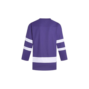 Maillots de hockey streetwear vierges personnalisables en maille épaisse, coupe oversize, pour équipes, style mode et sportswear décontracté - Product Image 2