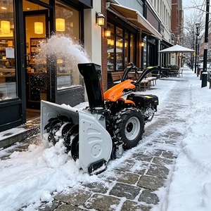 Souffleuse à neige d'occasion avec moteur pour un déneigement pratique, fonctionnement fluide, maniabilité compacte et performance de déneigement efficace - Product Image 6