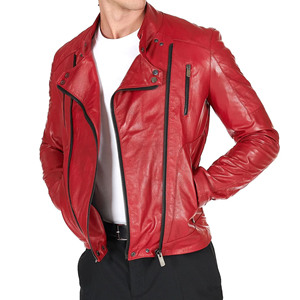 Wholesale Customized Design Original Cowhide Men's Genuine <b>Leather</b> <b>Jacket</b> /2026 <b>Leather</b> <b>Jackets</b> - Product Image 2