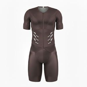 Combinaison de cyclisme personnalisée en sublimation pour hommes, maillot de course aérodynamique - Product Image 2