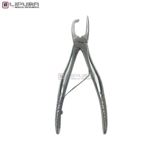 Tartar Removing Forceps 4.5 Inch Curved Beak Dental Extraction <b>Tool</b> for Dogs Veterinary <b>Tooth</b> Extraction Pliers Medic Instrument - Product Image 4