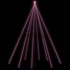 Sapin de Noël LED multicolore de 26 pieds, lumières de Noël en plastique pour décorations festives - Product Image 2