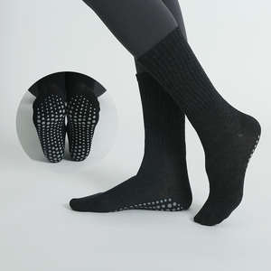 Calcetines de Yoga Antideslizantes Profesionales para Mujer, Calcetines de Fitness de Media Pantorrilla para Verano, Deportes de Interior, Pilates - Product Image 4