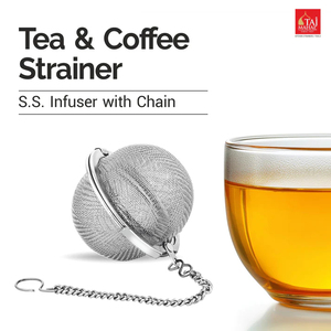 Nouveauté : Infuseur à thé en acier inoxydable de qualité alimentaire, forme boule, réutilisable, avec chaîne - Product Image 5