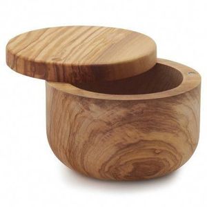 Wooden <b>Storage</b> <b>Jar</b> with Wooden Lid Cylinder Shape Classic Design 250ml Eco-Friendly Durable Air Tight Container <b>for</b> <b>Kitchen</b> Use - Product Image 3