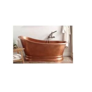 Baignoire autoportante de luxe en cuivre artisanal avec finition martelée pour salles de bain spa, hôtels et intérieurs résidentiels - Product Image 3