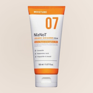 Crema hidratante coreana K-Beauty Nijeunat 07 Ceramide Skin Barrier Cream 150ml Hecho en Corea loción facial - Product Image 3