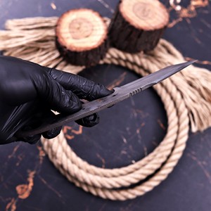 Componente de Acero de Alto Contenido de Carbono con Acabado Lavado al Ácido para Anillo de Dedo con Punta de Lanza, para Fabricación de Cuchillos DIY y Defensa Personal, Directo de Fábrica - Product Image 2