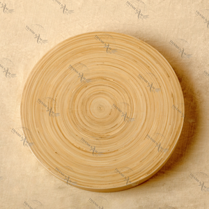 2025 nouveauté OEM plateau de fruits en bambou filé finition laquée naturelle bol décoratif écologique personnalisé pour une utilisation de table de cuisine - Product Image 3