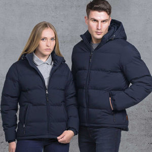 Chaquetas de Invierno Personalizadas para Hombre OMMIZ de Alta Calidad, Chaquetas con Cierre y Relleno de Burbujas 100% Poliéster, Venta al Por Mayor de Fábrica - Product Image 1