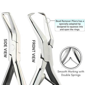 Kit de Instalación de Extensiones de Cabello de Acero Inoxidable: Alicates, Herramienta de Crimpado, Gancho de Tracción, Enhebrador de Bucle, Herramienta de Sellado de Cinta para Extensiones de Cabello - Product Image 5