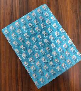 Modern Boho Block Print Cotton Fabric Eco-Friendly Handmade Cotton Fabric Wholesale Supplier Custom print Bulk Order - Product Image 2