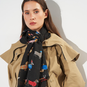 ผ้าพันคอไหมพิมพ์ลายแฟชั่นทันสมัย ดีไซน์เก๋ ผ้าคลุมศีรษะแบบฮิญาบ ผ้าพันคอเนื้อนุ่มสำหรับผู้หญิง ขายปลีก-ขายส่ง - Product Image 6