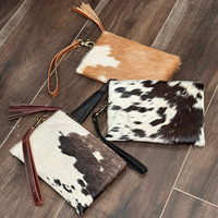 Dompet kecil kulit sapi, dompet rambut kecil ritsleting untuk wanita, dompet koin Mini tanggal, tas tangan mutiara