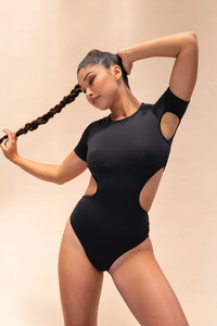 Custom Logo Women <b>Pole</b> <b>Dance</b> Bodysuit Breathable Stretch Slim Fit <b>Dance</b> Jumpsuit Comfortable Body Suits Customized - Product Image 4