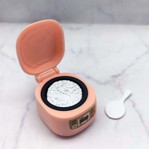 Accessoires de maison de poupée miniatures en plastique à l'échelle 1:12, électroménager pour la décoration de mini-cuisine, moulés par injection, durables, modernes - Product Image 3