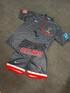 Ropa Deportiva de Primera Calidad, Conjunto de Entrenamiento Transpirable de Manga Corta con Cierre de Cremallera de un Cuarto, Sublimado Personalizado para Hombre - Product Image 3