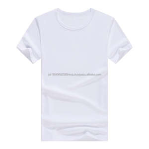 Camisetas de Diseño Personalizadas al por Mayor, Camisetas Blancas Lisas para Impresión por Sublimación, Camisetas en Blanco - Product Image 1
