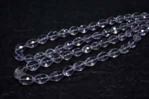 Cuentas facetadas de amatista con corte barril - Para la fabricación de joyas - Product Image 4