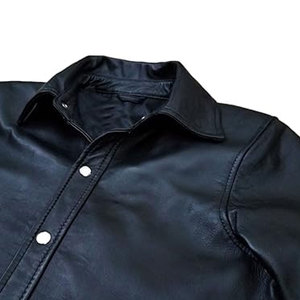Servicio OEM, Camisas de Cuero para Hombre de Secado Rápido, Más Vendidas, Diseño Personalizado, Mejor Precio - Product Image 5