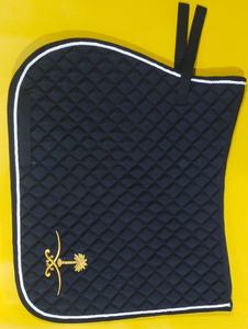 Tapis de selle matelassé avec logo saoudien, léger, durable, confortable, OEM/ODM accepté, tapis de selle de luxe tout usage - Product Image 2