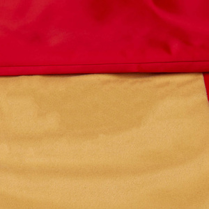 Custom Red Starter Satin 49ers <b>Coaches</b> Jacket Factory-Made Winter Fashionable Unisex OEM Service Plain Dyed Technics Appliques - Product Image 4