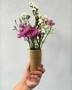 <b>Ceramic</b> Tabletop <b>Vase</b> Matte White Minimalist Design 8-16 Inches Holds Water - Product Image 6