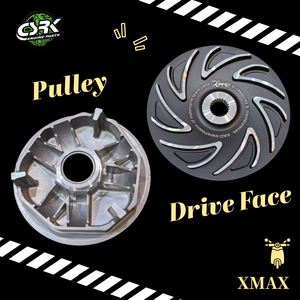 ชิ้นส่วนเกียร์ที่ผลิตโดย KAO Competition สำหรับสกู๊ตเตอร์ XMAX - Product Image 1