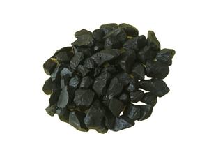 Galets et galets en pierre d'agate naturelle noire dégringolée polie décoration de jardin paysager extérieur avec revêtement en polyuréthane - Product Image 3