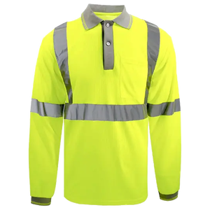 Camiseta Polo de Seguridad de Poliéster con Diseño Personalizado, Precio Premium, Camisetas Polo Reflectantes para Hombre en Diferentes Colores - Product Image 3