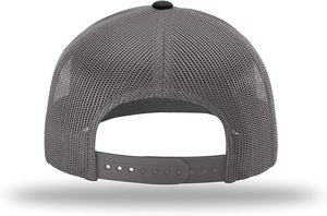 Black And White Mesh Trucker <b>Hat</b> 6-Panel Adjustable Unisex Casual Cap Spring <b>Summer</b> Style - Product Image 5