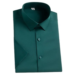 Chemise formelle à manches courtes pour homme, vêtements décontractés à la mode, vente en gros, OEM, qualité orientée vers l'exportation, 100% coton, nouvelle édition - Product Image 5