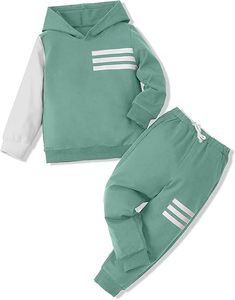 Ensemble de survêtements pour enfants en gros, collection printemps |   Sweat-shirt et pantalon à col rond pour enfants, ensemble de survêtement en coton pour le printemps |   Sweat-shirt décontracté - Product Image 1