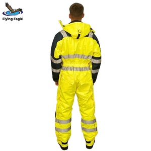 Vêtements de travail en coton OEM, veste et pantalon durables, multi-poches, vêtements de travail industriels - Product Image 6