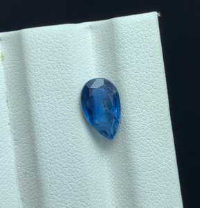 Piedra de Cianita Africana Natural, Corte Pera, Color Azul, Piedra de Cianita Suelta para Joyería y Colección - Product Image 5