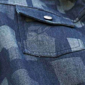 Veste d'hiver sur mesure de haute qualité, design personnalisé, créez votre propre veste en jean imperméable pour homme à bas prix - Product Image 6