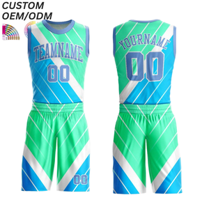 Uniforme de Baloncesto Personalizado, Transpirable, 100% Poliéster, Color Sólido, para Equipos, Compatible con OEM y ODM, para Venta al Por Mayor en Fábricas Deportivas - Product Image 3