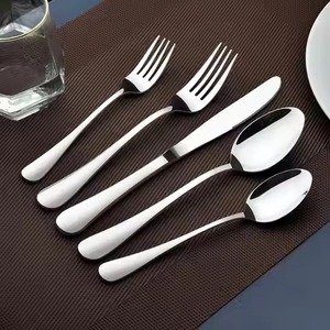 Ensemble de couverts en métal de qualité supérieure, ustensiles de table durables pour restaurants, hôtels et usage domestique quotidien - Product Image 5