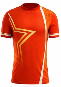 Maglia da Calcio Invernale Unisex Personalizzabile con Nome Squadra Stampa Digitale 100% Poliestere Rete 180g Fusione Senza Cuciture Traspirante Anti-Umidità - Product Image 3