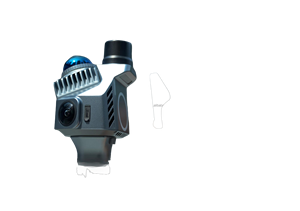 Scanner laser 3D portable personnalisé, vente en gros, très demandé, léger (680g), précision centimétrique, technologie de nuage de points couleur SLAM - Product Image 3