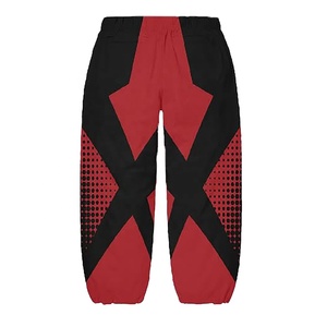 Sublimation de logo entièrement personnalisé de haute qualité coupe-vent sweat à capuche zippé avec pantalons de survêtement évasés ensembles de pièces de remorquage - Product Image 6