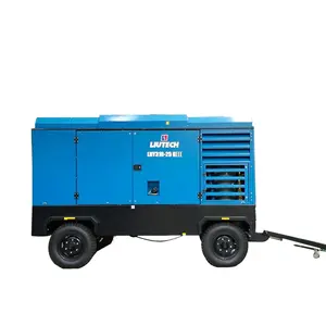 Liutech LUY310-25 25bar 1095cfm portable Diesel compressor screw industrial air compressor for well drilling Multi function