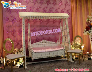 จัดงานแต่งงานพระพิฆเนศสำหรับแกว่งทางเข้างานแต่งงานมหาราชานไม้แกว่งสำหรับห้องโถงงานแต่งงานอินเดียตกแต่งทางเข้าพระพิฆเนศ - Product Image 2