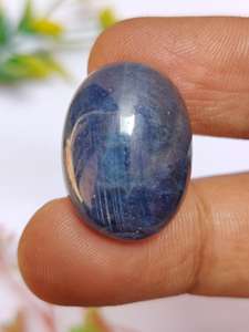 Zafiro Natural Cabujón Corte Ovalado Sin Tratar Piedra Preciosa Suelta de Primera Calidad con Certificación de Terceros - Product Image 6