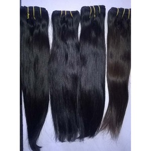 Extensions de cheveux humains vierges indiens 100% pures, marque de cheveux humains, mèches de 10 à 34 pouces - Product Image 4