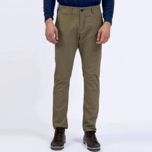 กางเกงชิโน่ทรงตรงเข้ารูปยืดได้สำหรับผู้ชาย ผ้าฝ้ายอ๊อกฟอร์ด 100% แห้งเร็ว ระบายอากาศดี ขายดีสำหรับเด็กผู้ชาย - Product Image 1